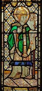 Window 4 depicting St Patrick by English School