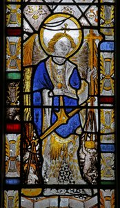Window depicting St Michael
