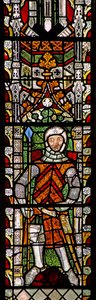 Window s4 depicting Gilbert I de Clare