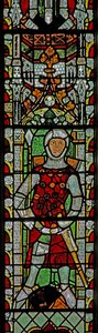 Window s4 depicting Richard de Clare