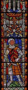 Window s4 depicting William Lord de la Zouche