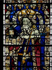 Window w12 depicting King Edwin