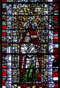 Window depicting Malachi