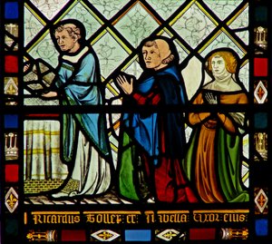 Window W46 depicting donors