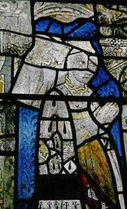 Window w5 depicting a donor - Ann Danvers