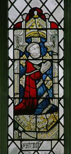 Window w6 depicting a donor - Robert Cavendish