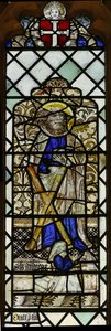 Window w8 depicting St Andrew