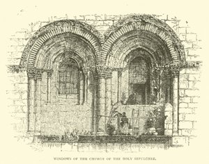 Windows of the Church of the Holy Sepulchre by English School