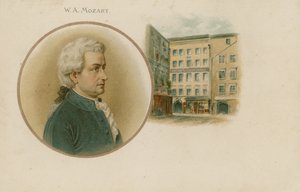 Wolfgang Amadeus Mozart, Austrian Composer and Musician by English School
