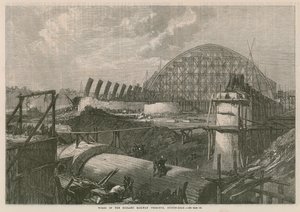 Works of the Midland Railway Terminus on Euston Road by English School