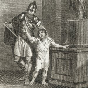 Young Hannibal Swearing Enmity to the Romans by English School