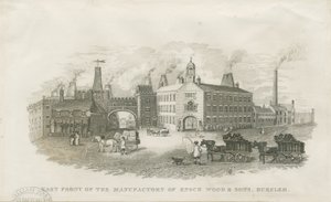 Burslem - Factory of Enoch Wood & Sons by Enoch Wood