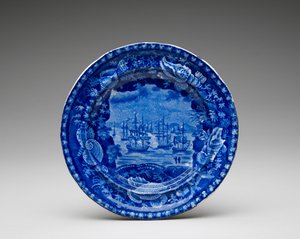 Plate by Enoch Wood and Sons