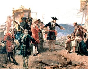 The Duke Vittorio Amedeo II di Savoia in Carmagnola (detail)