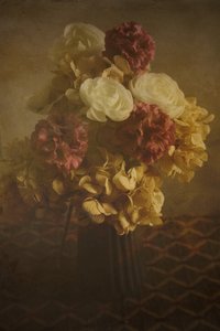 Vintage Floral Bouquet by Enrico Sottocorna