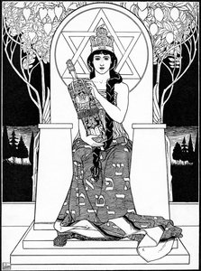 E.M. Lilien by Ephraim Moses Lilien