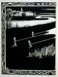 Enak before Gomorrah, from the book Judah illustrated by Ephraim Moses Lilien by Ephraim Moses Lilien