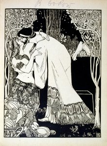 Solomon and Sheba, from the book Judah illustrated by Ephraim Moses Lilien by Ephraim Moses Lilien
