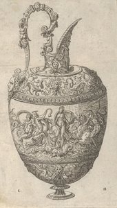 Design for a Ewer, 1565 by Erasmus Hornick