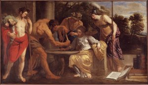 Labore et Constantia by Erasmus Quellinus the Younger