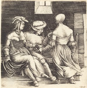 Young Man and Maids