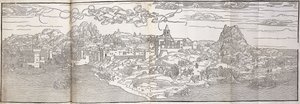 A Panoramic View of Candia by Erhard Reuwich