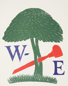Poster for the Society of Wood Engravers