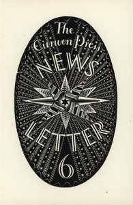 Design for The Curwen Press News-Letter, Number 6, 1934 by Eric Ravilious