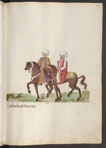 Burghers of Constantinople on Horseback