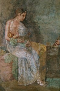 Danae and Perseus as a child