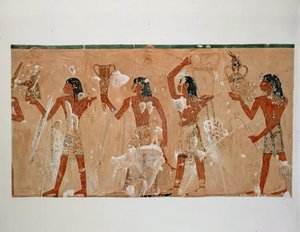 Four Cretan Tribute-Bearers
