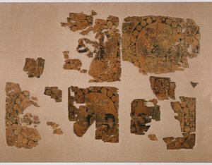 Fragment of a Textile Border for a Cavalier