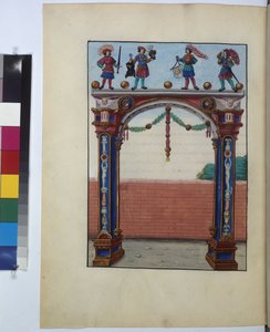 Triumphal Arch with Armour-Bearers, c.1515