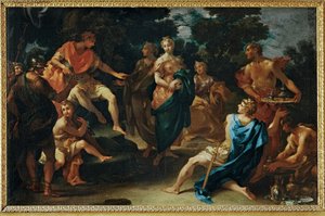 The Continence of Scipio, Sketch