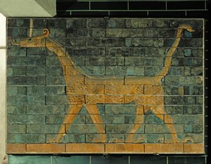 Mythical Creature with Gazelle