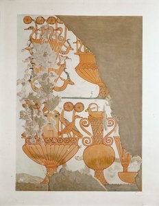Offerings in Decorative Gold Vases