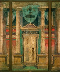 Scenic decoration, doorway