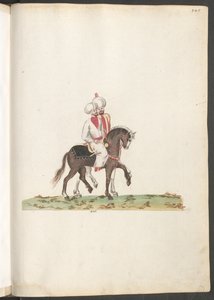 Various Turks on Horseback: Two Horsemen with Turbans