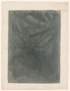 Abstract Composition by Erich Wichmann (signed by artist)