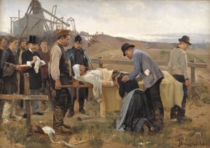 A Wounded Workman