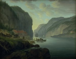 Svinesund near Frederikshald in Norway