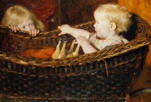 Children Playing by Erik Theodor Werenskiold