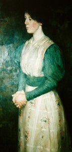 Portrait of Miss Ellen Dick by Erik Theodor Werenskiold