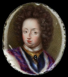 Miniature of Charles XI, King of Sweden