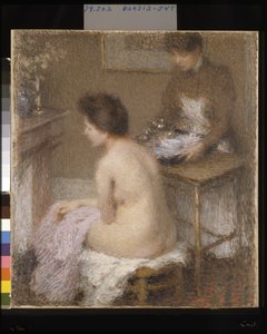 After The Bath by Ernest Joseph Laurent