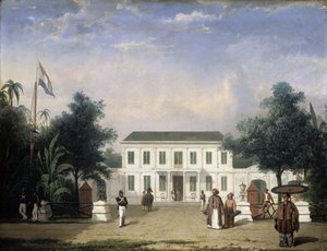 House on the Rijswijk, Batavia (Jalan Veteran)