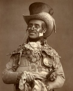 Arthur Roberts, British actor, comedian and music hall entertainer, 1888 by Ernest Barraud