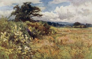 Rising Ground by Ernest Benger or Berenger