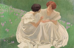 The Two Whites (Les Deux Blanches). 1898