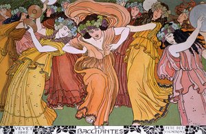 Winemakers Feast in Vevey, France: The Bacchantes